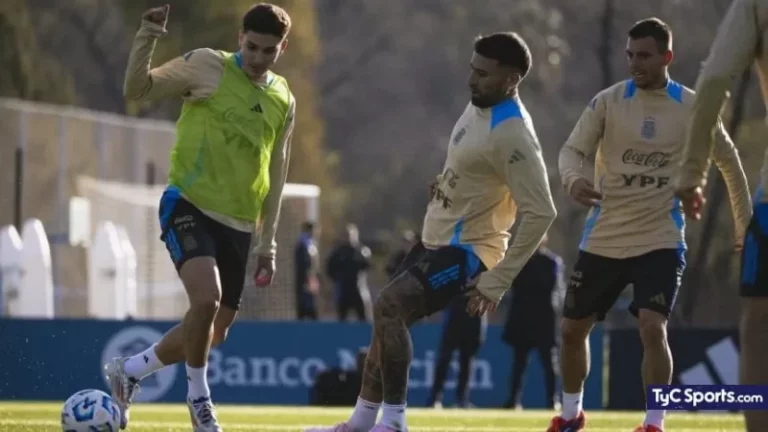 La Selección Argentina ya se enfoca en las Eliminatorias: primer entrenamiento antes de recibir a Chile - TyC Sports imagen-3