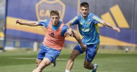 El equipo de Boca vs. Racing y la decisión de Martínez con Pol Fernández imagen-13