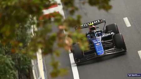 Histórico octavo puesto para Franco Colapinto en la carrera de la F1 en Azerbaiyán - TyC Sports imagen-10