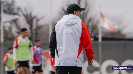 El pedido de Gallardo en la práctica de River que revela el chip que quiere cambiar - TyC Sports imagen-12