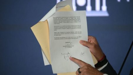 España niega cualquier implicación con el documento que Edmundo González firmó antes de salir de Venezuela imagen-9