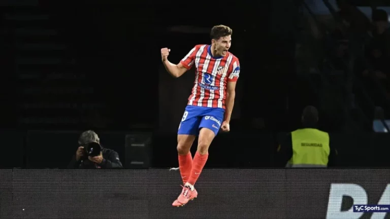 Julián Álvarez tras su gol para Atlético de Madrid vs. Celta de Vigo: "El gol ayuda para la confianza" - TyC Sports imagen-4