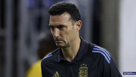 Scaloni define el equipo de Argentina en la última práctica previa a Colombia - TyC Sports imagen-13