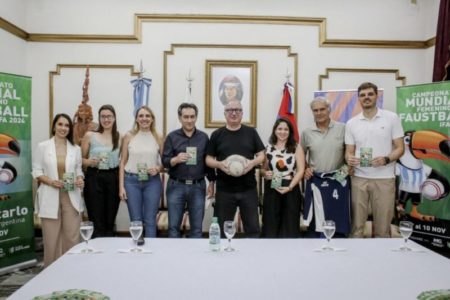 Passalacqua y Barreto encabezaron el lanzamiento del Mundial de Faustball Femenino que se realizará en Montecarlo imagen-8