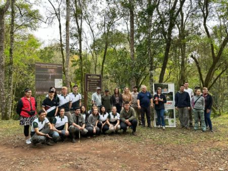 Jóvenes de Eldorado embellecen el Salto Küppers con pérgolas nativas para proteger la biodiversidad imagen-9