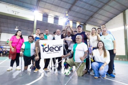 CORPUS REALIZÓ UN PARTIDO DE FÚTBOL ADAPTADO COMO PARTE DE LAS ACTIVIDADES DEL ANIVERSARIO DE LA COMUNA imagen-9