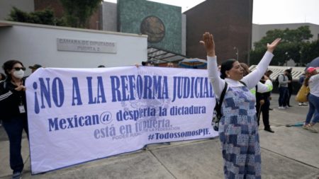 Suprema Corte de Justicia de México suspende actividades en protesta a discusión de reforma judicial imagen-8