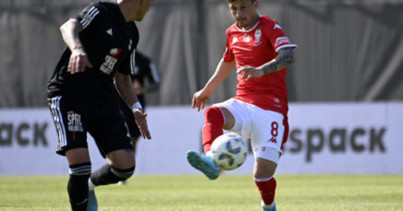 La particular foto de los equipos en el Riestra vs. Huracán imagen-12