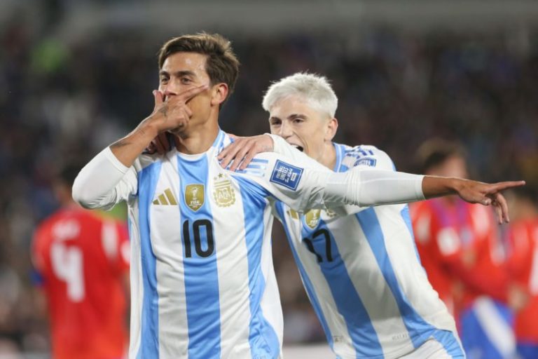 Fiesta de goles en el Monumental: Argentina venció a Chile por las eliminatorias rumbo al Mundial imagen-4