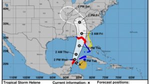 Miles de personas se ven obligadas a evacuar Florida ante la amenaza de que Helene se convierta en la tormenta más fuerte que azota EE.UU. en más de un año imagen-3