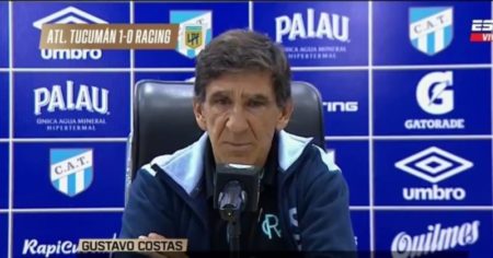 Costas, muy duro con la actitud de Racing: "Falto hambre y ganas para pelear cada pelota como la última" imagen-14