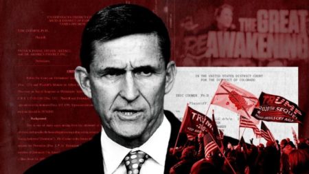 Cómo Michael Flynn construyó un negocio y un séquito de partidarios de Trump a partir del negacionismo electoral imagen-7