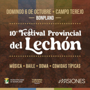 10ª Fiesta del Lechón en Bonpland, próxima estación de Turismo Cultural imagen-3