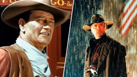 Esta frustrada película wéstern pudo reunir a los dos grandes del género, pero John Wayne se negó a trabajar con Clint Eastwood imagen-12