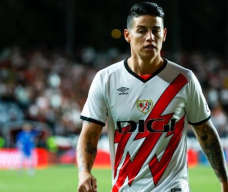 ¿Falsa alarma? James Rodríguez reaparece en práctica de Rayo Vallecano imagen-7