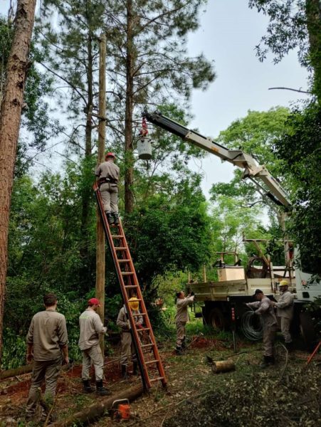 Intenso temporal afectó la infraestructura eléctrica y Energía de Misiones trabaja para normalizar el servicio imagen-10