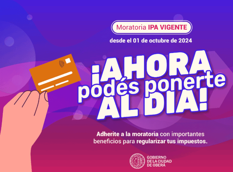 Mañana eds el ultimo día para acceder a moratoria de IPA en Oberá | OberaInside.com.ar La Noticia Junto a VosMañana eds el ultimo día para acceder a... imagen-4