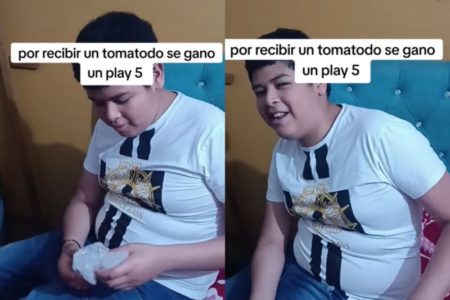 Su mamá le prometió una PlayStation 5 por el cumpleaños, pero le regaló un termo y lo que pasó después lo volvió viral imagen-7