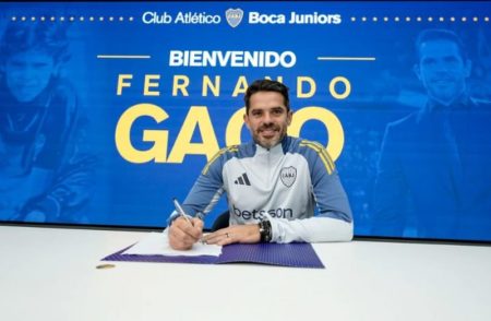 Gago fue presentado en Boca: “Vengo con muchas ganas de lograr algo importante” imagen-11