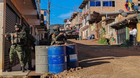 Ministro de Defensa de Colombia anuncia presencia militar permanente en El Plateado, Cauca imagen-16