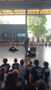 La Policía Comunitaria y la Sección Canes brindaron Talleres Educativos en la Escuela Normal Superior N° 4 de Oberá imagen-2