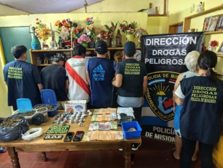 Detuvieron “la abuela dealer” junto a sus cuatro cómplices en Posadas imagen-10