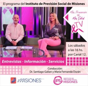 😀📺 Prendete a Canal Doce Misiones, a mirar un nuevo episodio del programa de TV del IPS «Más Prevención = Más Salud» imagen-2