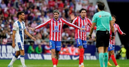 Rodrigo De Paul fue silbado por los hinchas del Atlético de Madrid en su vuelta a La Liga imagen-10