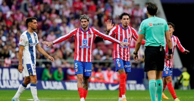 Rodrigo De Paul fue silbado por los hinchas del Atlético de Madrid en su vuelta a La Liga imagen-5