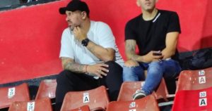 Antes de jugar con Boca, Fabbiani fue a ver al equipo de Gago a Rosario imagen-1