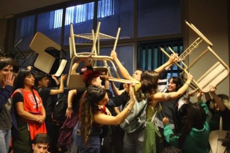 Tomas, vigilias y clases públicas: los estudiantes de universidades nacionales intensifican la protesta imagen-13