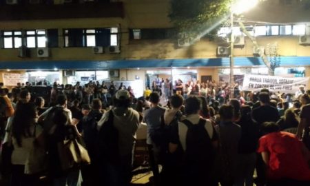 Estudiantes decidieron tomar la Facultad de Humanidades por 24 horas imagen-9