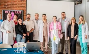 Se realizó una charla en el marco del cáncer de mama en Jardín América imagen-2