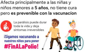 En el Día Mundial contra la poliomielitis habrá acciones de prevención y educación imagen-1