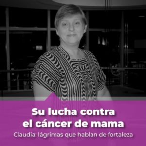 Esta es la emotiva historia de Claudia Dutra y su pelea contra un cáncer de mama imagen-1