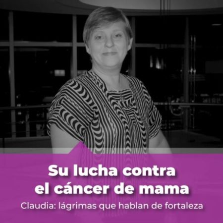 Esta es la emotiva historia de Claudia Dutra y su pelea contra un cáncer de mama imagen-11