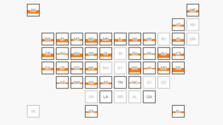 Estos 4 gráficos muestran cómo avanza el voto anticipado en Estados Unidos imagen-10