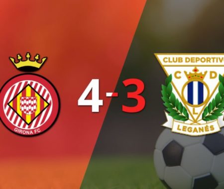 Leganés no pudo hacer frente al poderío de Girona y terminó perdiendo por 4-3 imagen-9