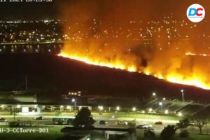 Bomberos extinguieron el incendio en el Acceso Oeste: se quemaron más de 50 hectáreas imagen-3