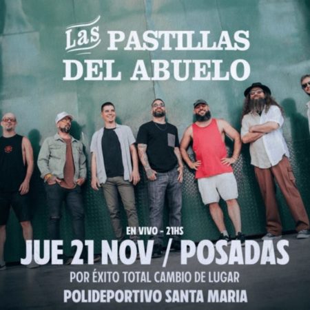 Las Pastillas del Abuelo llegan el jueves 21 a Posadas | OberaInside.com.ar La Noticia Junto a VosLas Pastillas del Abuelo llegan el jueves 21 a Posad... imagen-9