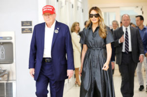 Donald Trump votó en Florida en compañía de su esposa Melania Trump: "Me siento muy confiado" imagen-4