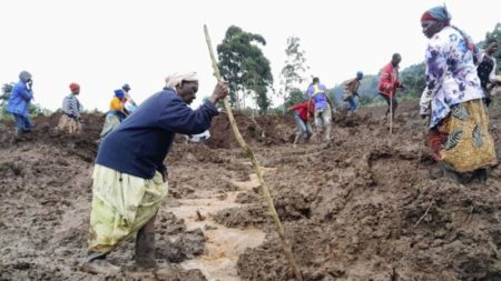 Al menos 15 muertos y más de 100 desaparecidos tras deslizamientos de tierra que sepultaron viviendas en Uganda imagen-9