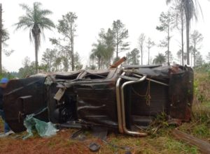 Falleció el automovilista que meses atrás volcó sobre la ruta 103 de San Martín y fue rescatado por los bomberos imagen-4