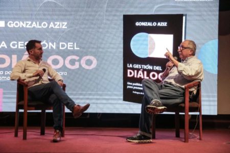 En la presentación del libro de Gonzalo Aziz, el gobernador Passalacqua subrayó el valor del diálogo como pilar social imagen-5