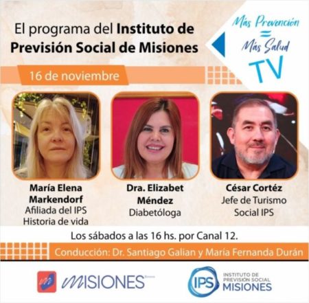 🩵👩🏻‍⚕️ Porque Más Prevención es Igual a Más Salud, este sábado te esperamos en un nuevo programa del IPS imagen-13