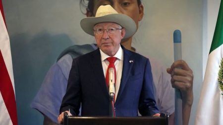 El embajador de EE.UU. en México, Ken Salazar, critica la estrategia de seguridad de López Obrador y Sheinbaum imagen-8