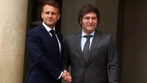 Javier Milei se reunirá con Emmanuel Macron el domingo en Casa Rosada imagen-2