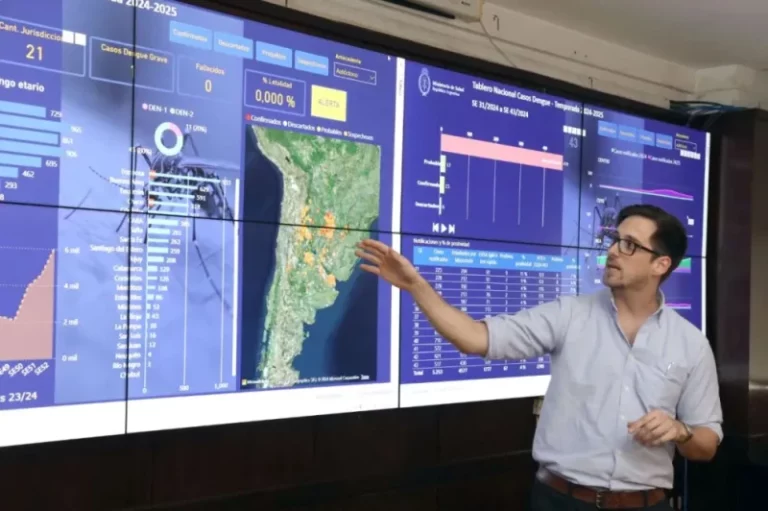 Dengue: Nación presentó la nueva sala de situación y designó al médico experto imagen-5