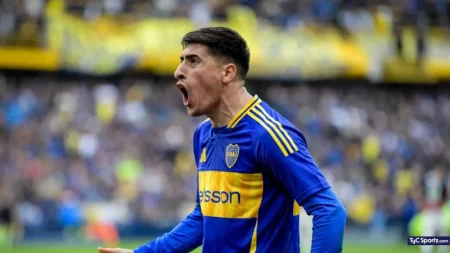 Merentiel, el jugador que obliga a Gago a cambiar de esquema en Boca - TyC Sports imagen-5