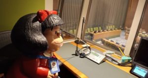 Mafalda cumplió el sueño de ser intérprete en la ONU y también fue presentadora en los Emmy Internacional imagen-1